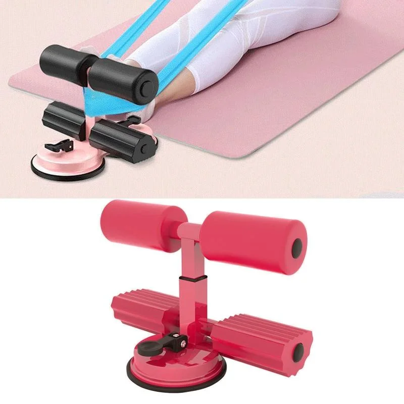 Sit-Up Aid Exercise Abdominal Fitness Device, Specification: Red Single Suction Cup
