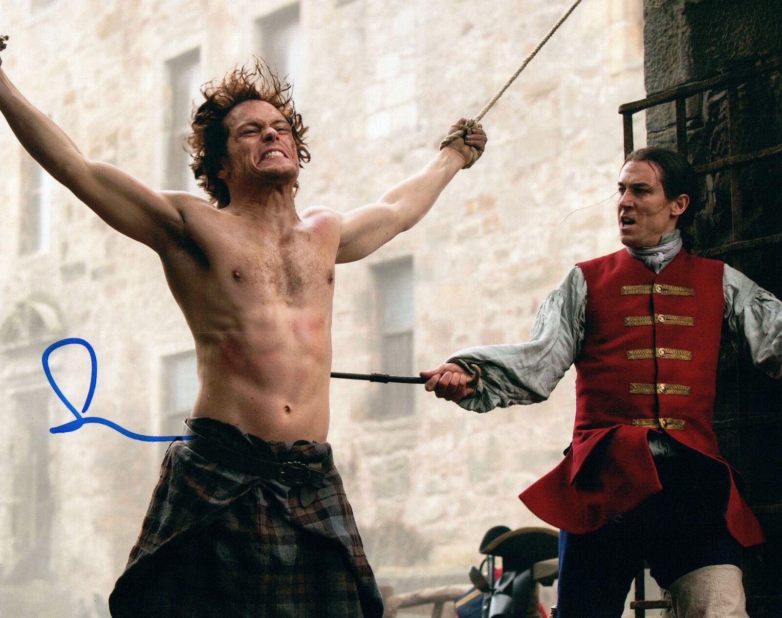 Sam Heughan Signed Autographed 8x10 Photo Poster painting Outlander COA VD