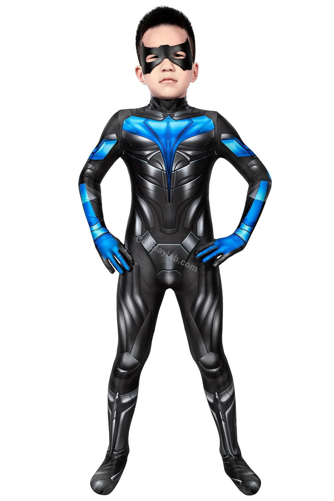 Kids Titans Nightwing Cosplay Suit 3D Printed Costume For Children By CosplayLab