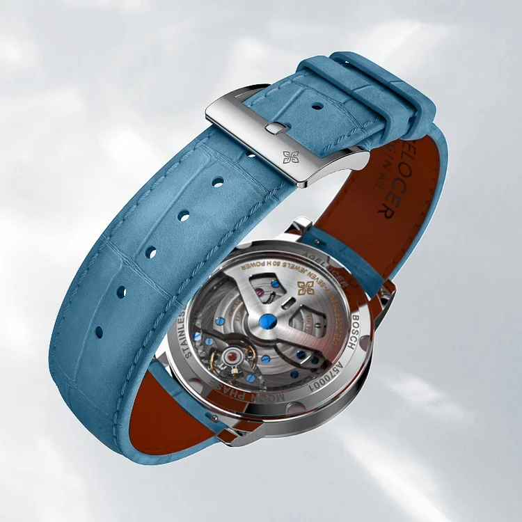Agelocer Astronomer Men's Automatic Mechanical Moonphase - Natural