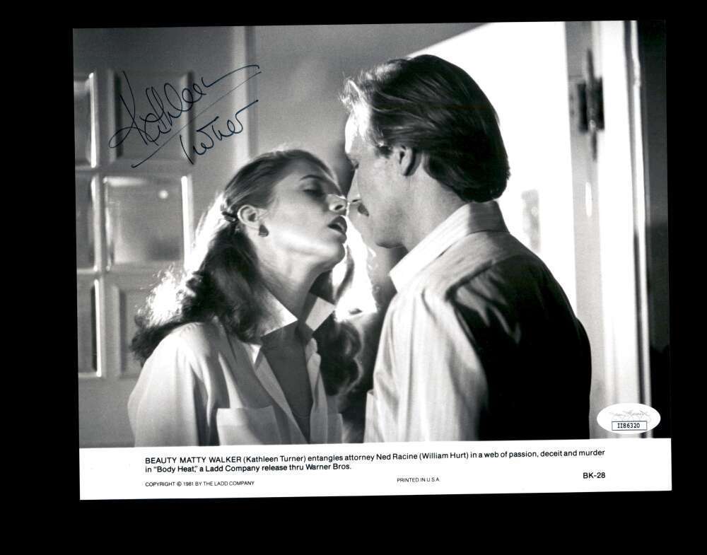 Kathleen Turner JSA Coa Signed 8x10 Body Heat Photo Poster painting Certified Autograph