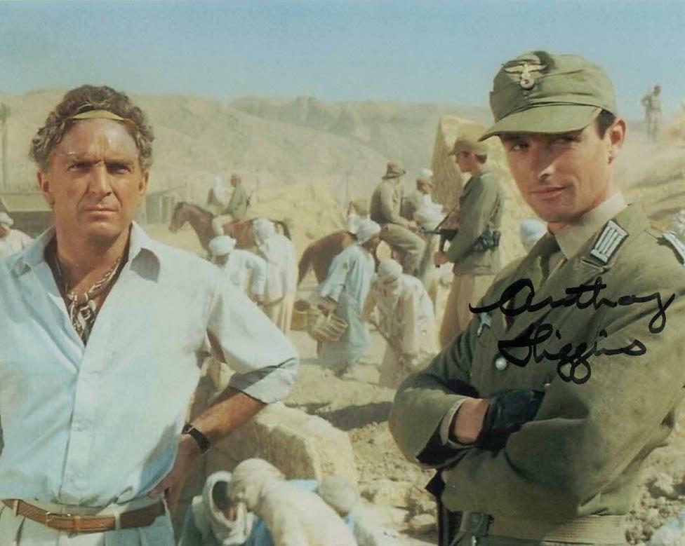 ANTHONY HIGGINS - Raiders of The Lost Ark hand signed 10 x 8 Photo Poster painting