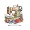 Acrylic Flower Sewing Machine - 5D DIY Craft Ornament