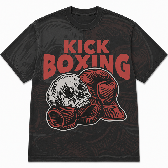 Gym Kick Boxing Cotton T-Shirt