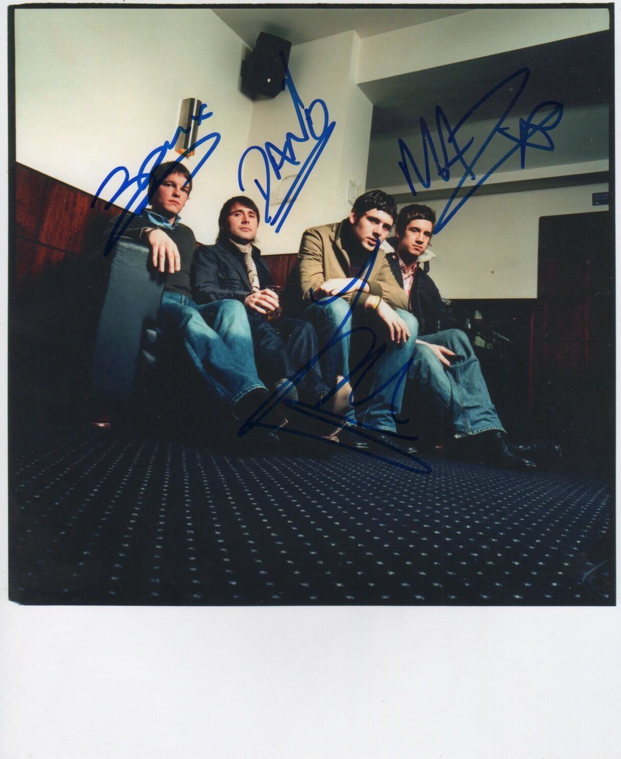 Little Man Tate Band full signed 8x10 inch Photo Poster painting autographs