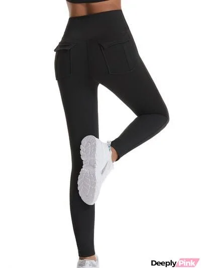 Wide Waistband High Waist Active Pants