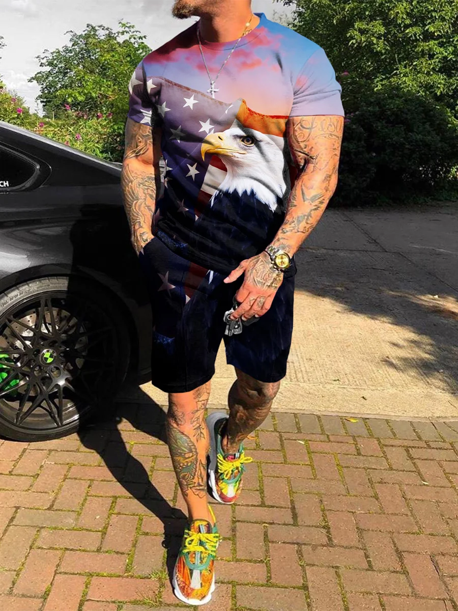 Men's Street Fashion Eagle Print Casual Suit.jpg Men's Street Fashion Eagle Print Casual Suit.jpg