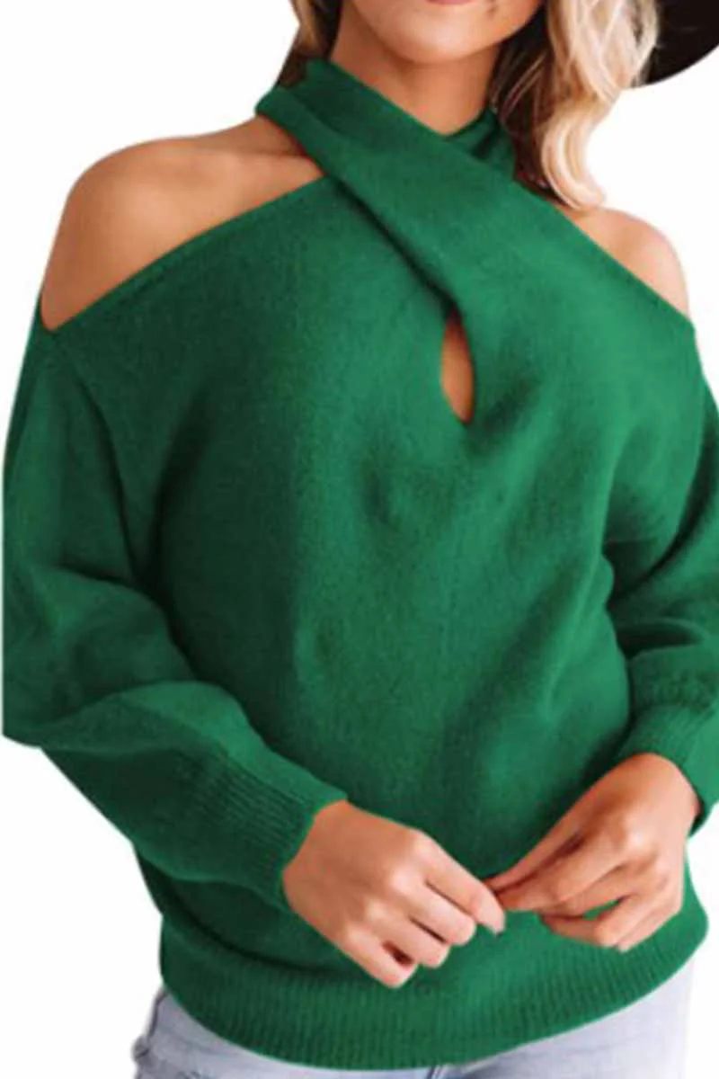 Hollow-out Loose Sweater(3 Colors)