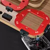 Woodworking Router Templates R10-R25/R30-R50 Radius Jig Arc Angle Template