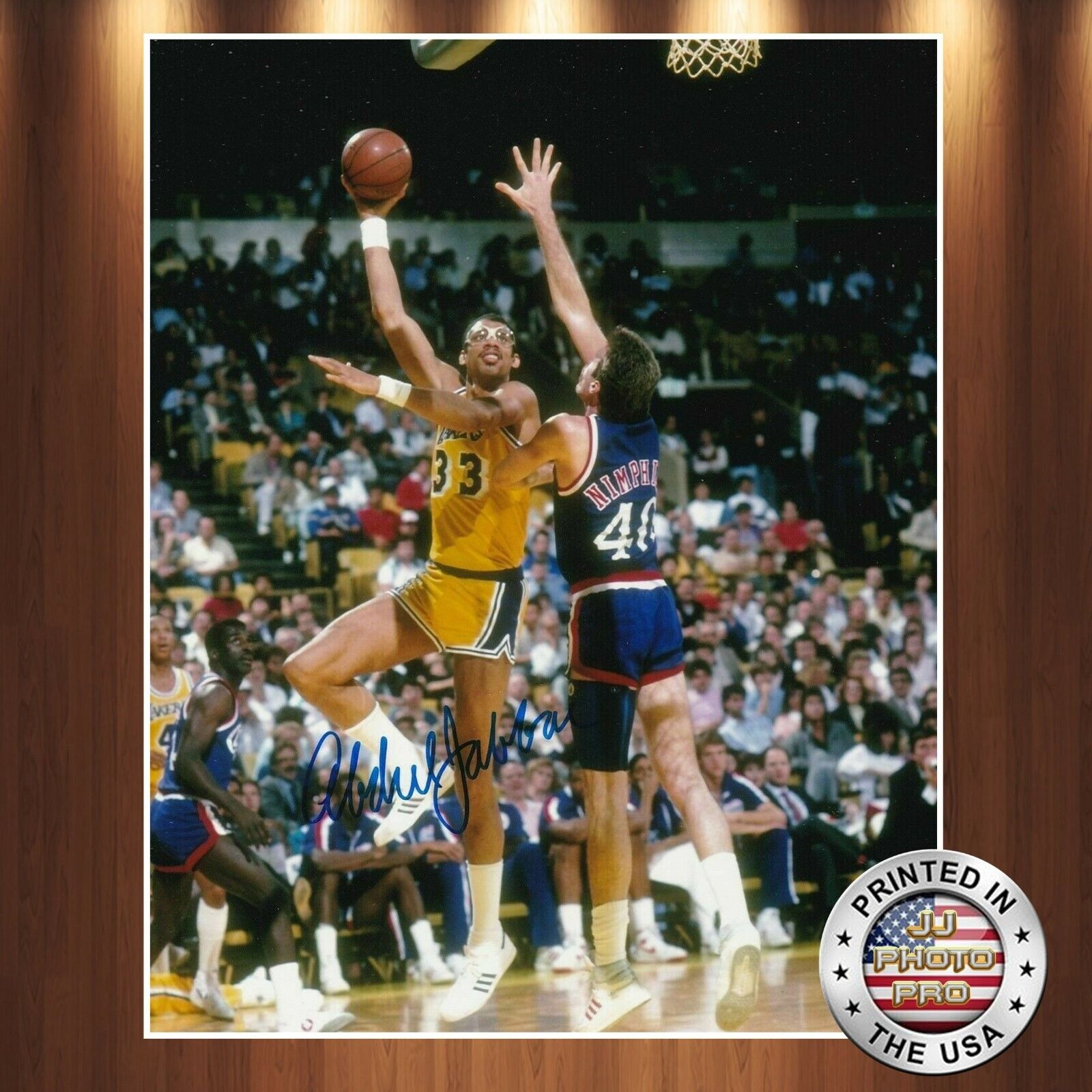 Kareem Abdul-Jabbar Autographed Signed 8x10 High Quality Premium Photo Poster painting REPRINT