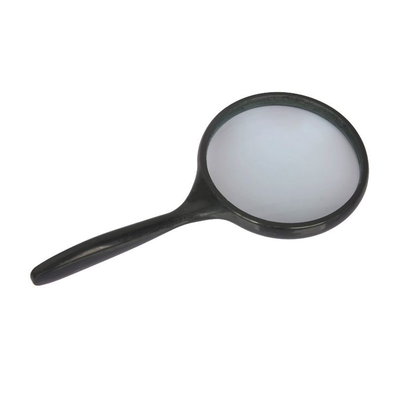 

100mm 2.5X Loupe Glass Lens Crank Handle Jewelry Checking Magnifier Glass, 501 Original