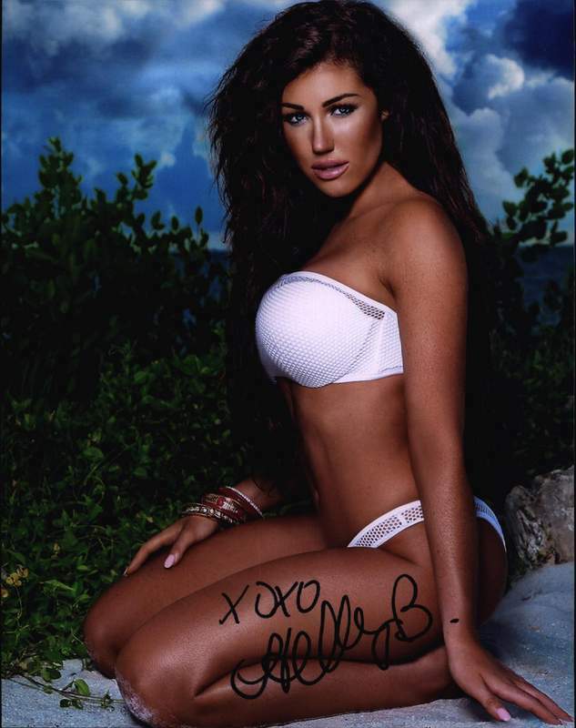 Holly Bortolazzo authentic signed model 8x10 Photo Poster painting W/Cert Autographed A0018
