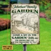 Personalized Gardening The Drinks Customized Classic Metal Signs