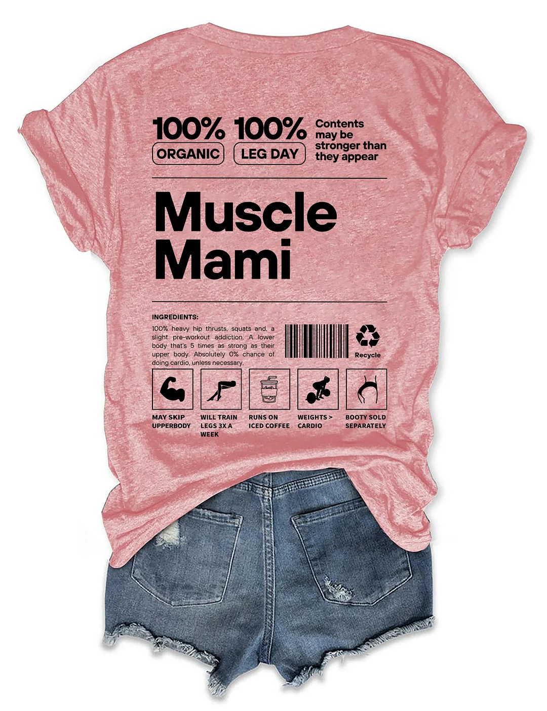 Muscle Mommy Gym Pump Cover T-shirt