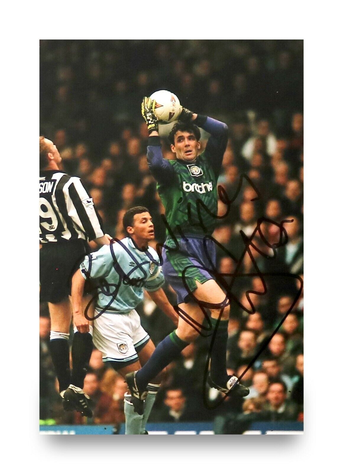 Tony Coton Signed 6x4 Photo Poster painting Manchester City Goalkeeper Watford Autograph + COA