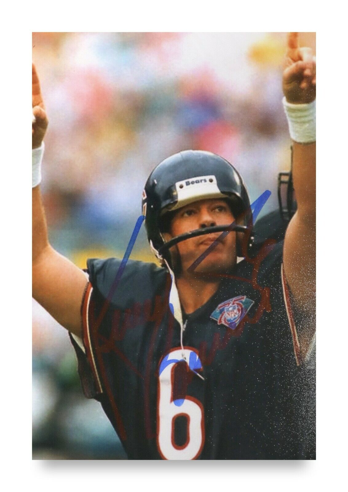 Kevin Butler Signed 6x4 Photo Poster painting Safety Chicago Bears NFL Genuine Autograph + COA