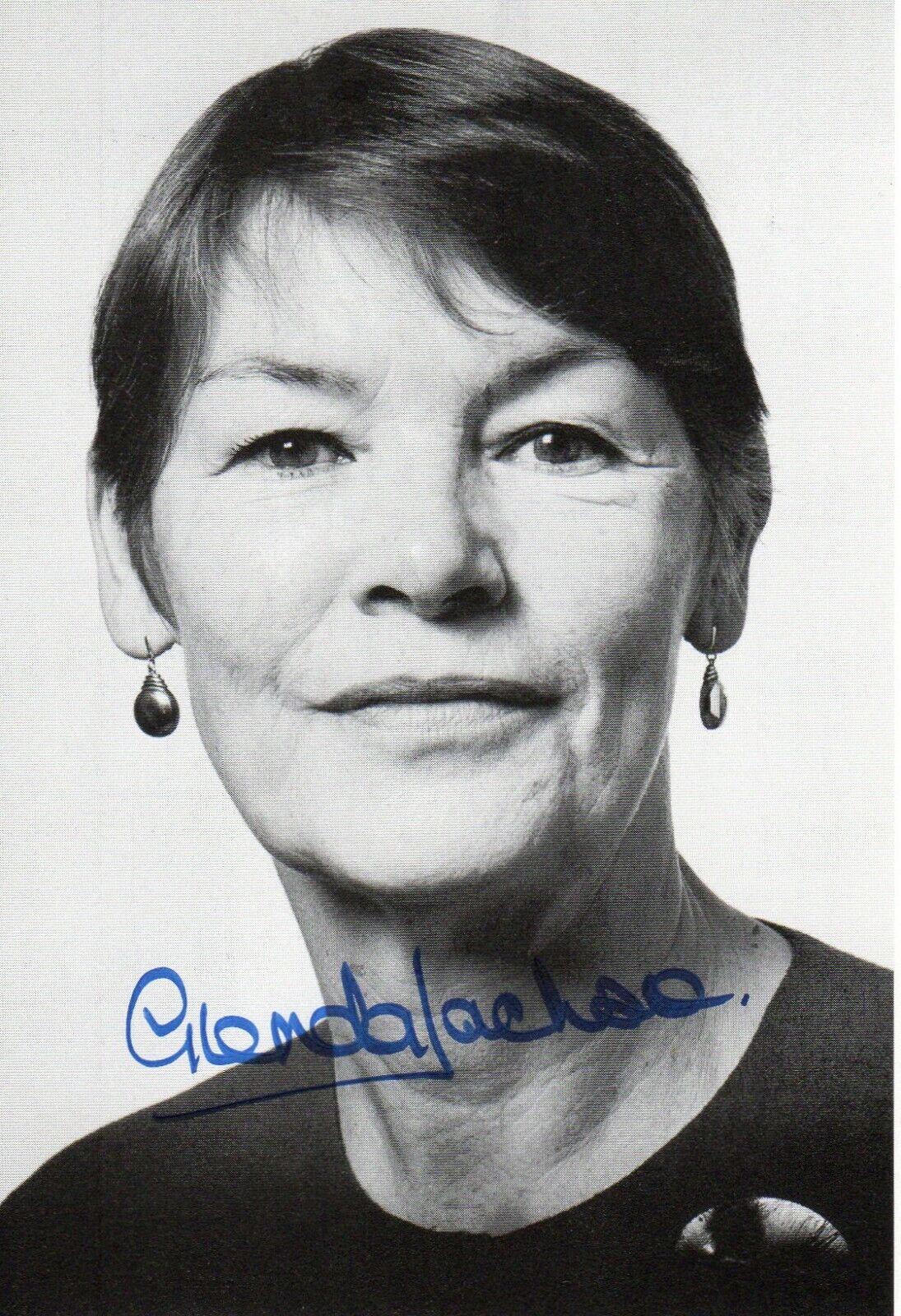 GLENDA JACKSON AUTOGRAPH, BRITISH POLITICS