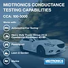 Midtronics MVT Handheld Battery Tester, MDX-AI Powered, Fast & Accurate Diagnostics for 6V/12V Automotive, Marine, Power Sports, Heavy Duty Batteries, Rechargeable (MVT-200P)
