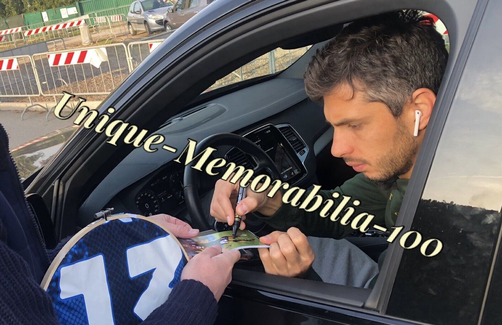 Andrea Ranocchia Genuine Hand Signed Genoa 6X4 Photo Poster painting, Exact Proof