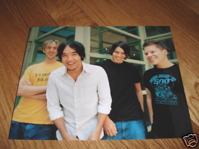 Hoobastank Sexy Cool 8x10 Color Band Promo Photo Poster painting #3