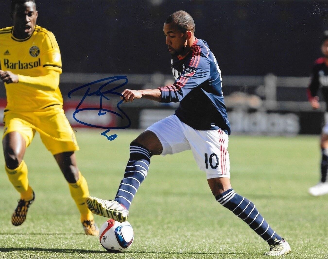 Teal Bunbury signed New England Revolution 8x10 Photo Poster painting autographed MLS Soccer