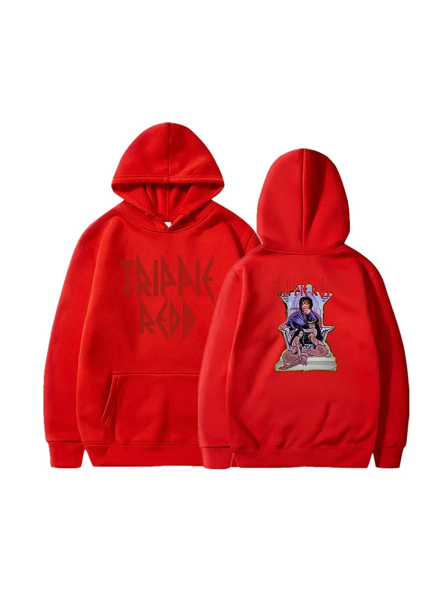 Trippie Redd Hammerhead Hoodie - Men's Graphic Pullover Sweatshirt, Officially Licensed Merch - View #2