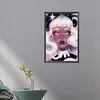 uk.everydayedeals (Limited Stock)Diamond Painting - Round AB Drills - Dark Candy Girl(45*65cm)