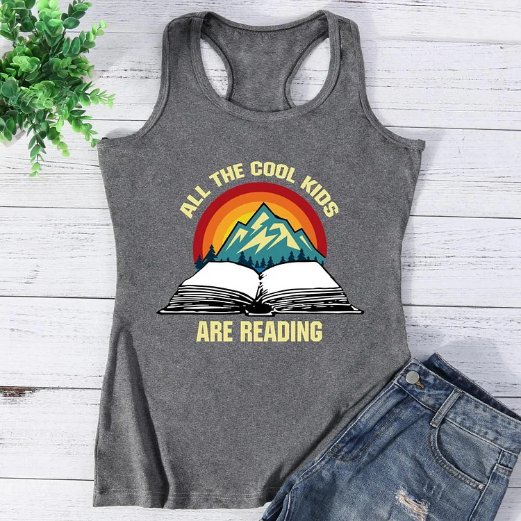 All the cool kids are reading Book Lovers Vest Top