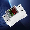 220V 40/63A Adjustable Over Under Voltage Protective Relay Din Rail Energy Meter