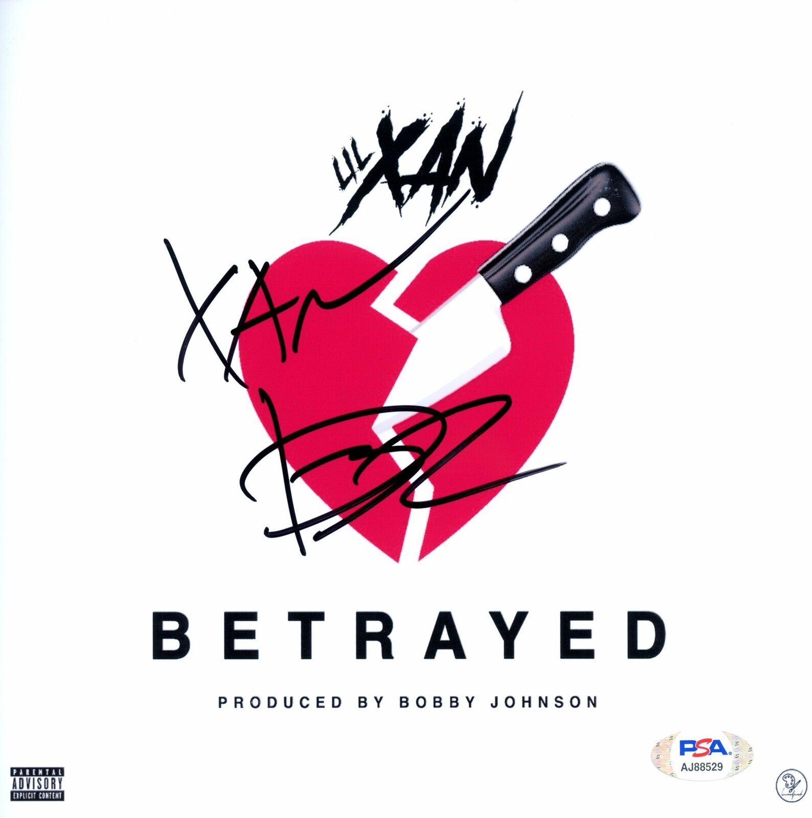 Lil Xan Signed Autographed 8x8 Photo Poster painting Betrayed