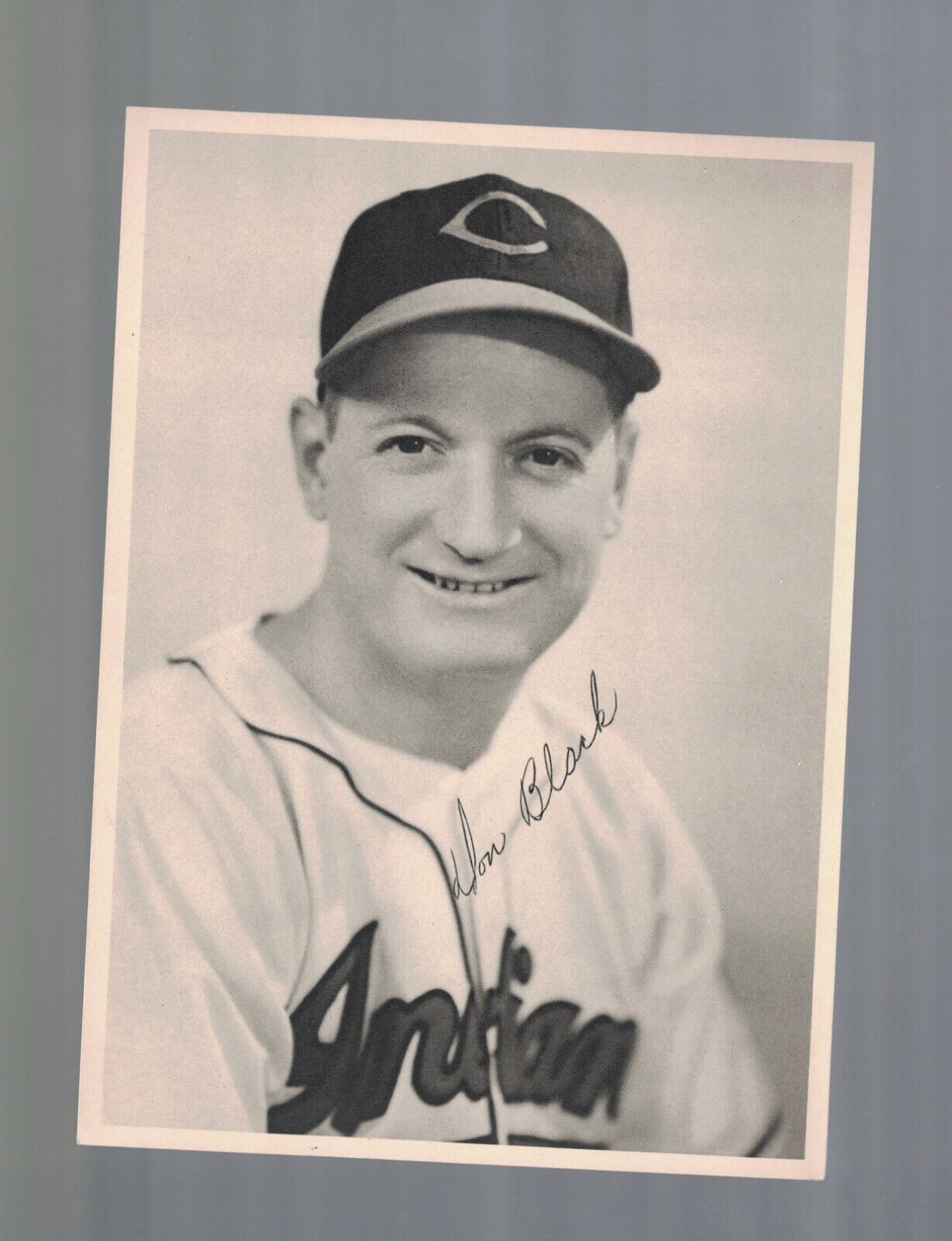 1940's Don Black Cleveland Indians Picture Pack Baseball Photo Poster painting AO14