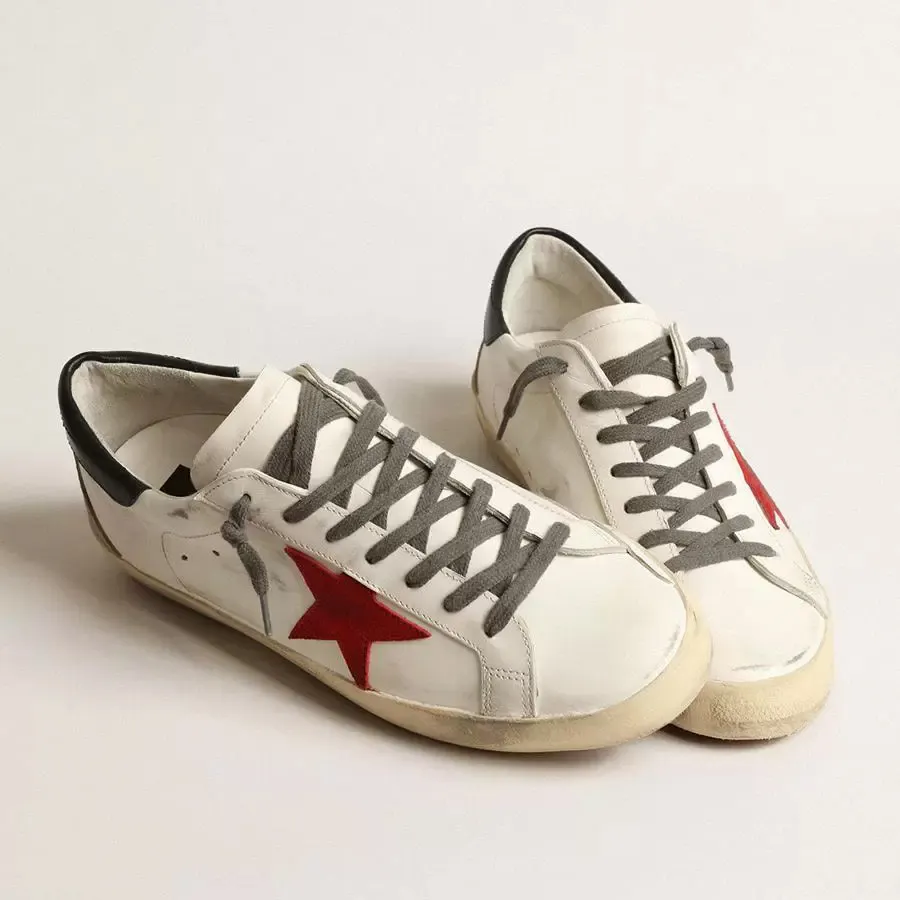 Gentleman's Skate Sneakers Low Top Round Toe Stars Print Causal Shoes-vocosishoes