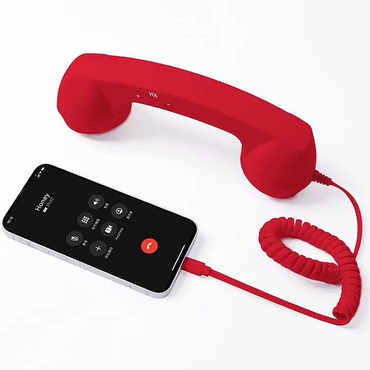 ☎️ Retro telephone handset with Type-C interface 📞