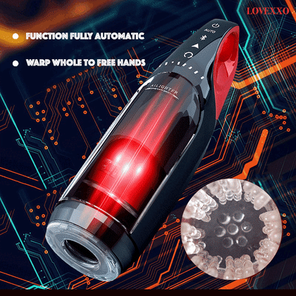 how to increase lubrication in knees naturally Genuine 3000 Sex Toy Male Masturbator Electric Male Rose 360 Automatic  Rotating Vibrating Masturbation Sleeve main image 1