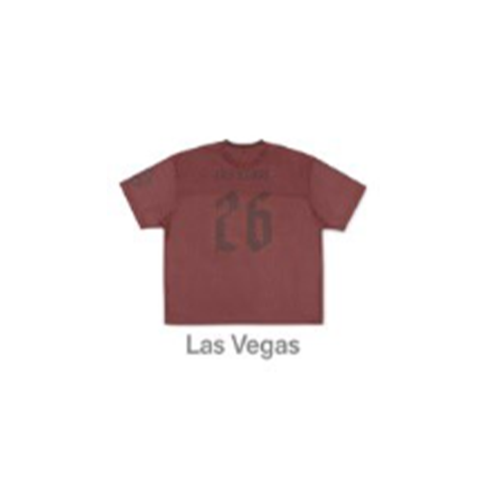 Official BTS Arirang World Tour City Jersey - Burgundy