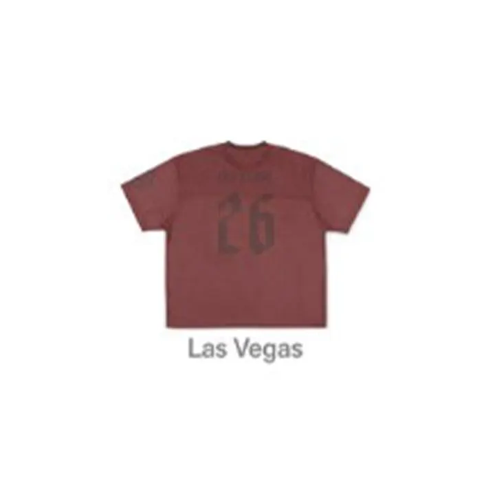 Official BTS Arirang World Tour City Jersey - Burgundy