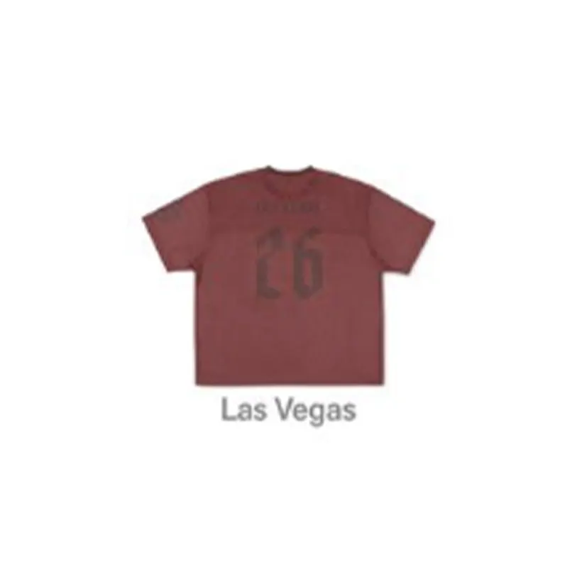 Official BTS Arirang World Tour City Jersey - Burgundy