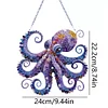 Diamond Painting Acrylic Octopus Diamond Painting Dots Hanging Pendant