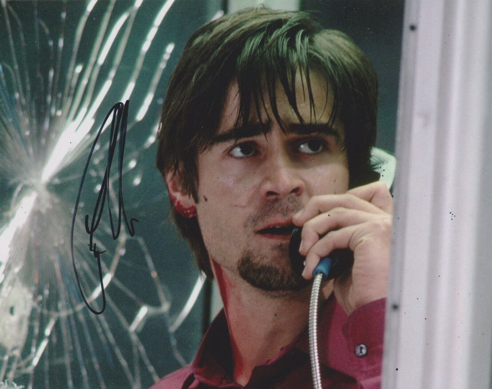 Colin Farrell Signed Phone Booth 10x8 Photo Poster painting AFTAL