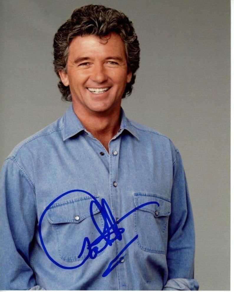 Patrick duffy signed autographed dallas bobby ewing Photo Poster painting