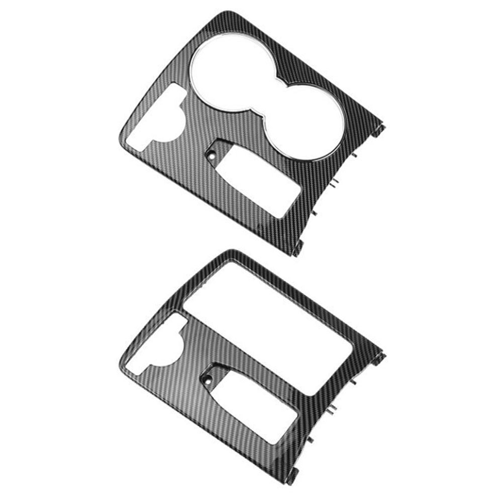 

Console Cup Holder Frame Trim Carbon Fiber Texture for Benz W204 07-14 LHD, Round, 501 Original