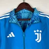 2023-2024 Juventus Reversible Windbreaker Blue Soccer Jersey 1:1 Thai Quality love fball