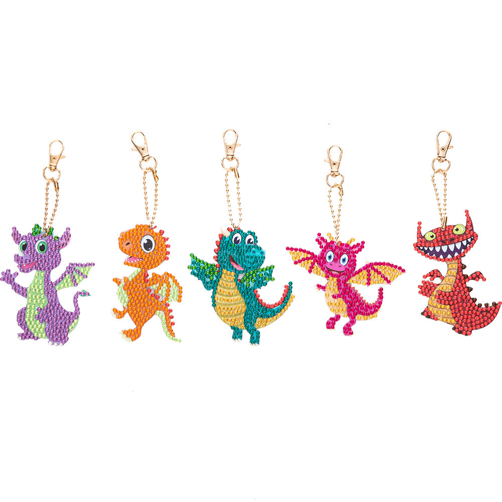 

Little Dragon - 5D DIY Craft Keychain, 501 Original