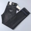 Men's Cotton Straight Leg Slim Fit Jeans