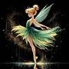 Ballet Fairy Silhouette-11CT Stamped Cross Stitch 40*40cm tapestrymarket