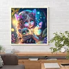 Diamond Painting -5D Full Round Drill Elf Girl(45*45 CM)