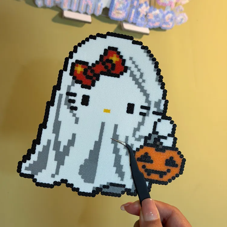 Ghost Kitty Digital Pattern 