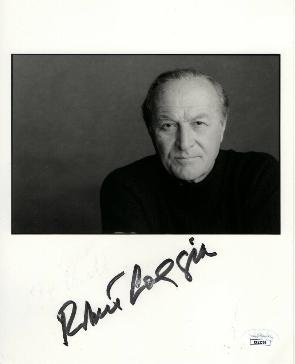 Robert Loggia Signed Autographed 8X10 Photo Poster painting Legendary Actor Smear JSA RR32799