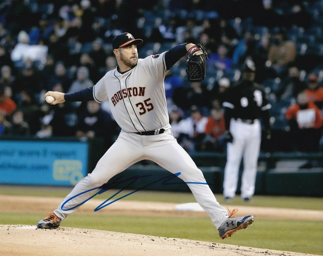 Justin Verlander Autograph Signed 8x10 Photo Poster painting ( Astros ) REPRINT