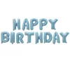 16" HAPPY BIRTHDAY Aluminum Film Letters Balloons Birthday Party Celebration Decors